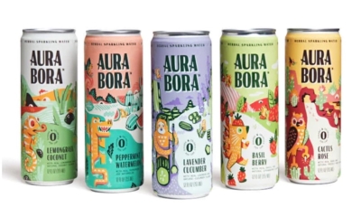 Free Aura Bora Sparkling Water (Cash Back)