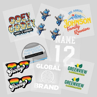 Free Ninja Transfers Premium DTF Transfer Sample Pack