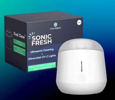 Free Fresh Knight Ultrasonic Retainer Cleaner (Apply)