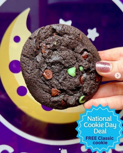 Free Classic Cookie at Insomnia Cookies