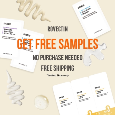 Free Rovectin Skincare Samples