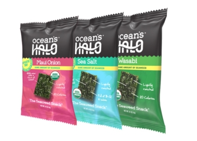 Free Ocean's Halo Trayless Seaweed Snack
