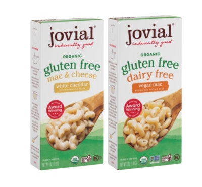 Free Jovial Foods Organic Mac & Cheese (Apply)