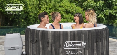 Free Coleman Bahamas AirJet Inflatable Hot Tub (Apply)