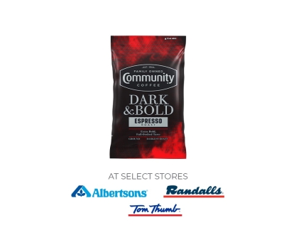 Free Community Coffee Sample at Albertsons, Randalls, Tom Thumb Stores