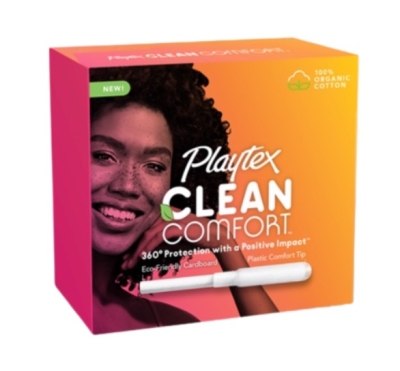Free Box of Playtex Clean Comfort Tampons (Apply)