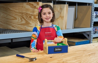 Free My First DIY Toolbox for Kids at Lowe's (1/20)