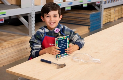 Free Chalkboard Message Center for Kids at Lowe's (2/10)