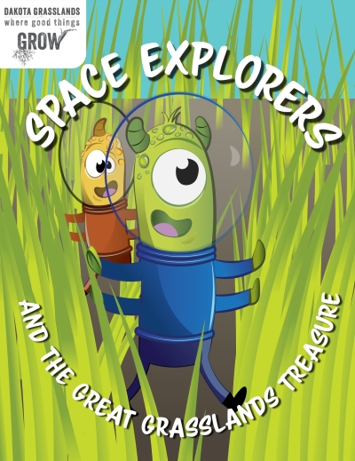 Free Coloring Book: Space Explorers and the Great Grasslands Treasure