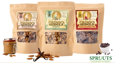Free Bag of Michele’s Granola (TX, FL, CA, Cash Back)