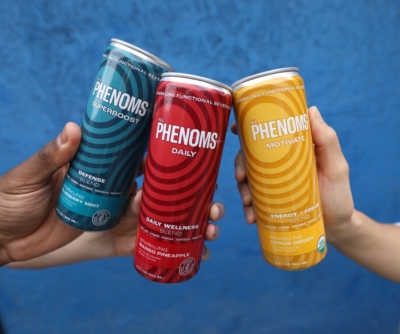 Free All Phenoms Sparkling Water (CA, Cash Back)