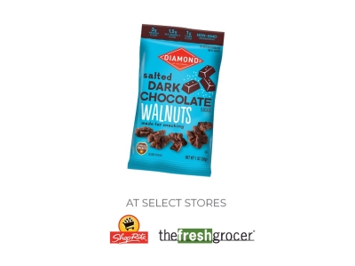 Free Diamond Foods Chocolate Walnuts Sample at ShopRite