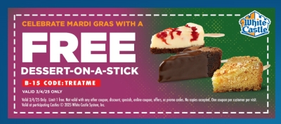 Free Dessert-on-a-Stick at White Castle (3/4)