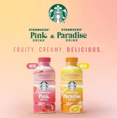 Free Starbucks Pink or Paradise Drink