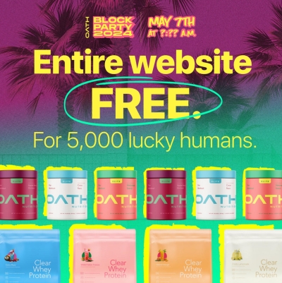 Free Oath Nutrition Products at Block Party '24 (5/7)