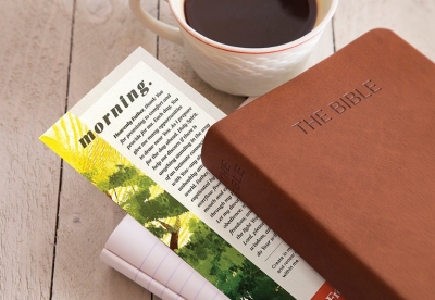 Complimentary Freedom Morning and Evening Prayer Bookmarks