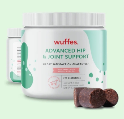 Free Wuffes Chewable Dog Hip and Joint Supplement (Apply)