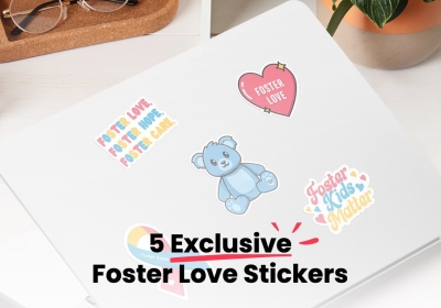 Free Foster Love Stickers