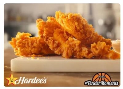 how much is hardee%ca%bcs 20 piece chicken tenders