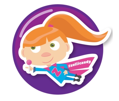 Free Zuper Girl Sticker