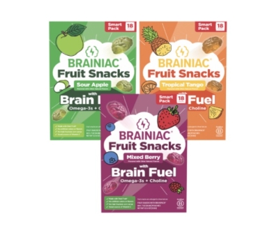 Free Box of Brainiac Foods Functional Fruit Snacks (Cash Back)