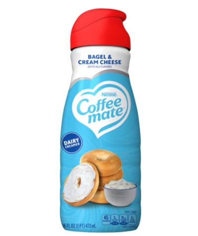 Free COFFEE MATE Bagel & Cream Cheese Inspired, Flavored Dairy Coffee Creamer (9/13)