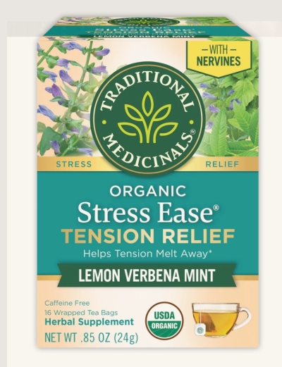 Free Traditional Medicinals Stress Ease Tea Sample