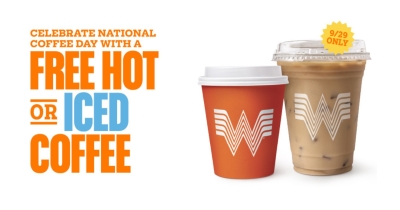 Free Coffee at Whataburger (9/29)
