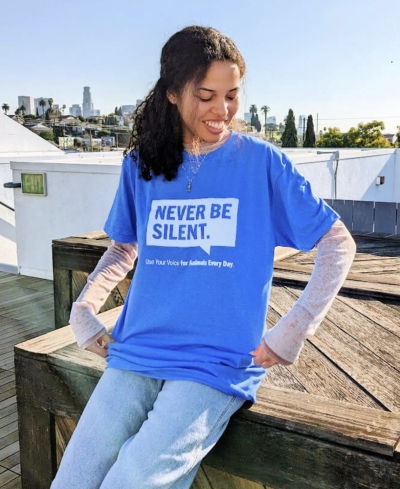 Free PETA Action Team T-Shirt for Animal Rights Activists
