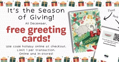 Free Holiday Cards + Free Shipping!