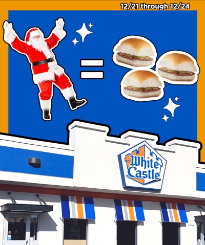 Festive Freebies: Coffee, Soft Drinks, or Sliders at White Castle
