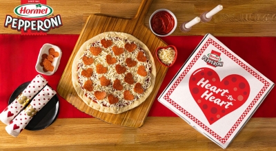 Free HORMEL® Pepperoni Heart-to-Heart Pizza Kit