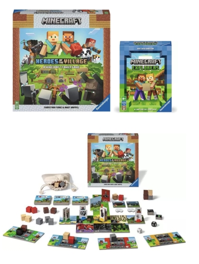 Free Minecraft Heroes of the Village Game Night Kit (Apply)