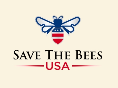 Free Save the Bees USA Sticker