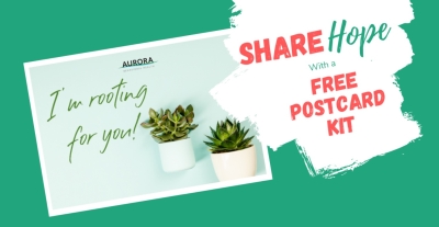 Send Messages of Hope – Free Postcard Kit