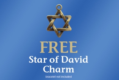 FREE Star of David Charm