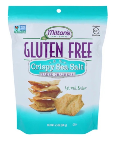 Free Milton's Gluten Free Crackers and Cauliflower Crust Pizza at Sprouts