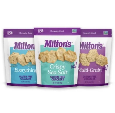 Free Milton’s Gluten Free Crackers at Publix