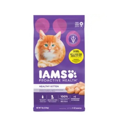 FREE Sample of IAMS Kitten Dry Food
