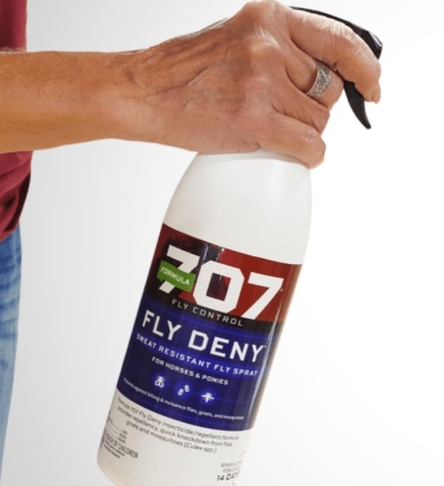 Free Full-Size Formula 707 Fly Deny Spray for Horse Owners (Apply)