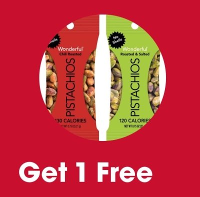 Free Bag of Wonderful Pistachios at Giant Eagle