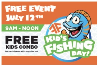 Free Kid’s Fishing Day at Fleet Farm (7/12)