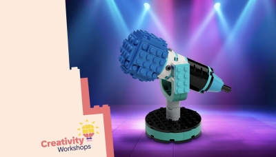 Free LEGO Microphone Creativity Workshop (8/16-17)