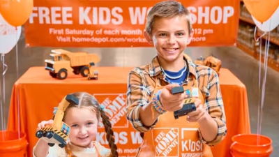 Free Kids Build at Home Depot: Excavator Project (Nov 1, 2025)