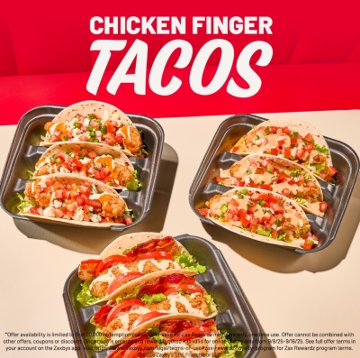 Free Chicken Finger Taco at Zaxby’s