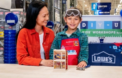 Free Lowe’s Kids Workshop: Build a Mini Firehouse (10/18)