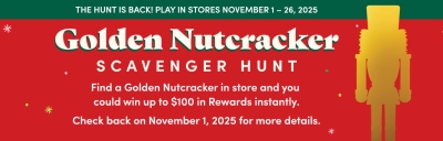 Free Golden Nutcracker Scavenger Hunt Event at World Market