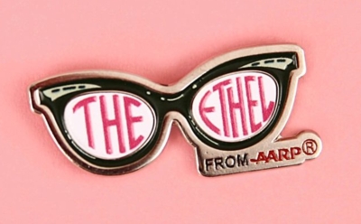 Free Ethel Lapel Pin