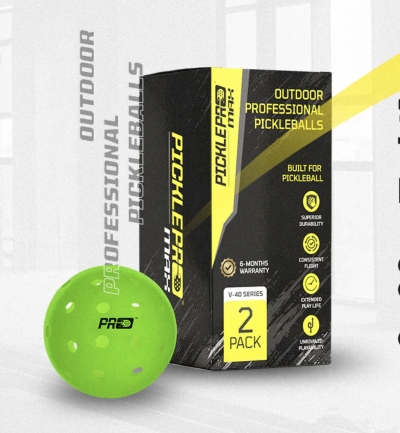 Free 2-Pack of PicklePro MAX Pickleballs