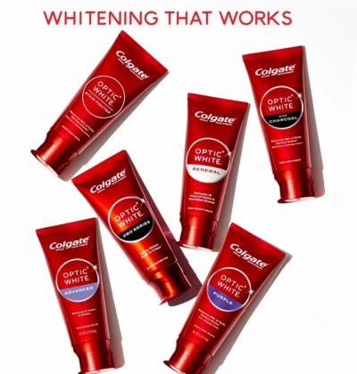Free Colgate Optic White Toothpaste & Toothbrush